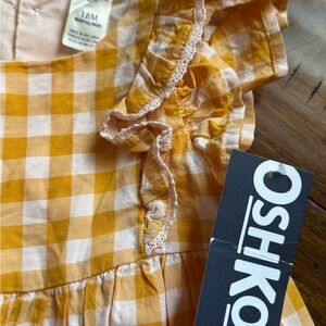 Oshkosh 18M Plaid Dress